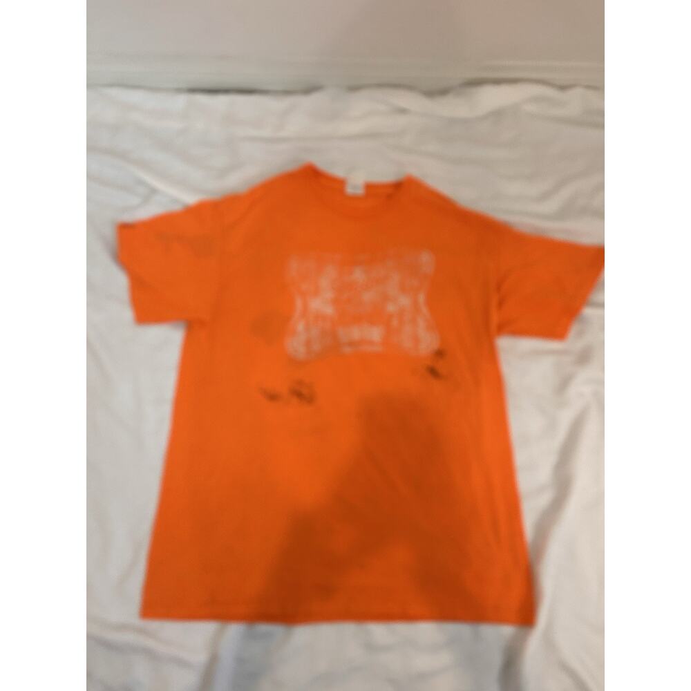 Miller High Life Orange Graphic Men's Crew Neck Short Sleeve Jersey Cotton Tee